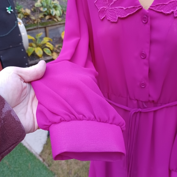 Vintage sheer dress - Picture 4 of 9